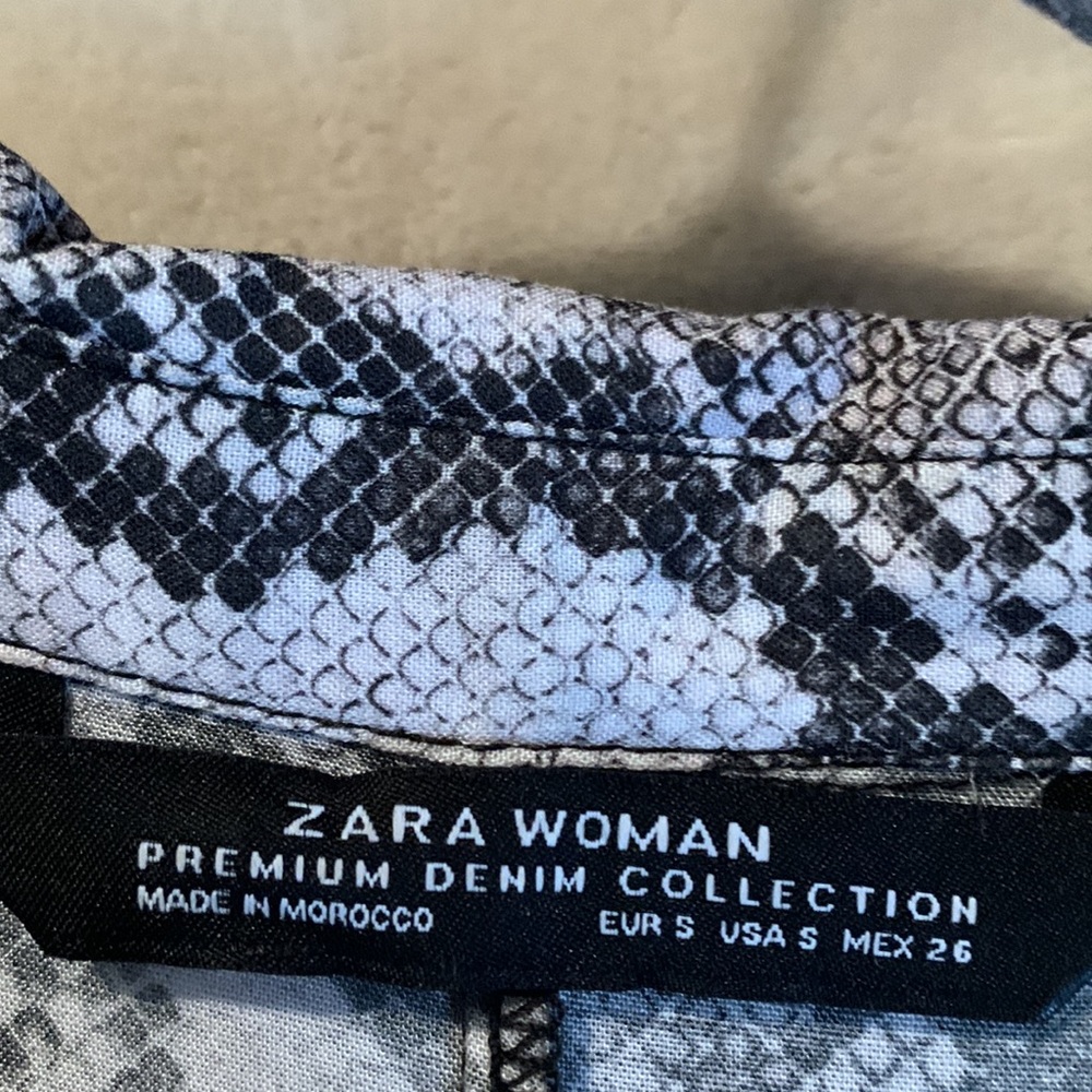 Grey Python Print Maxi Dress From Zara. Very Good… - image 3